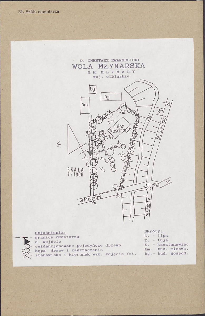 Karta cmentarza, skan nr 3