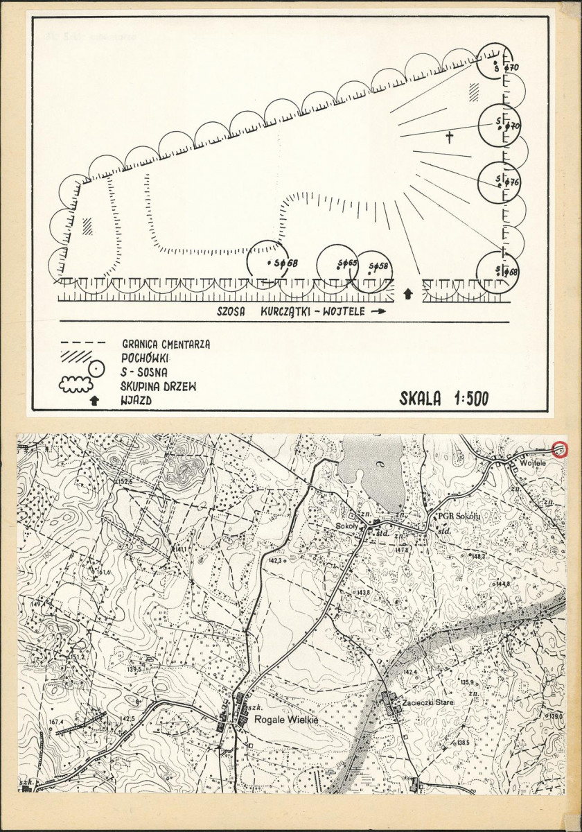 Karta cmentarza, skan nr 3