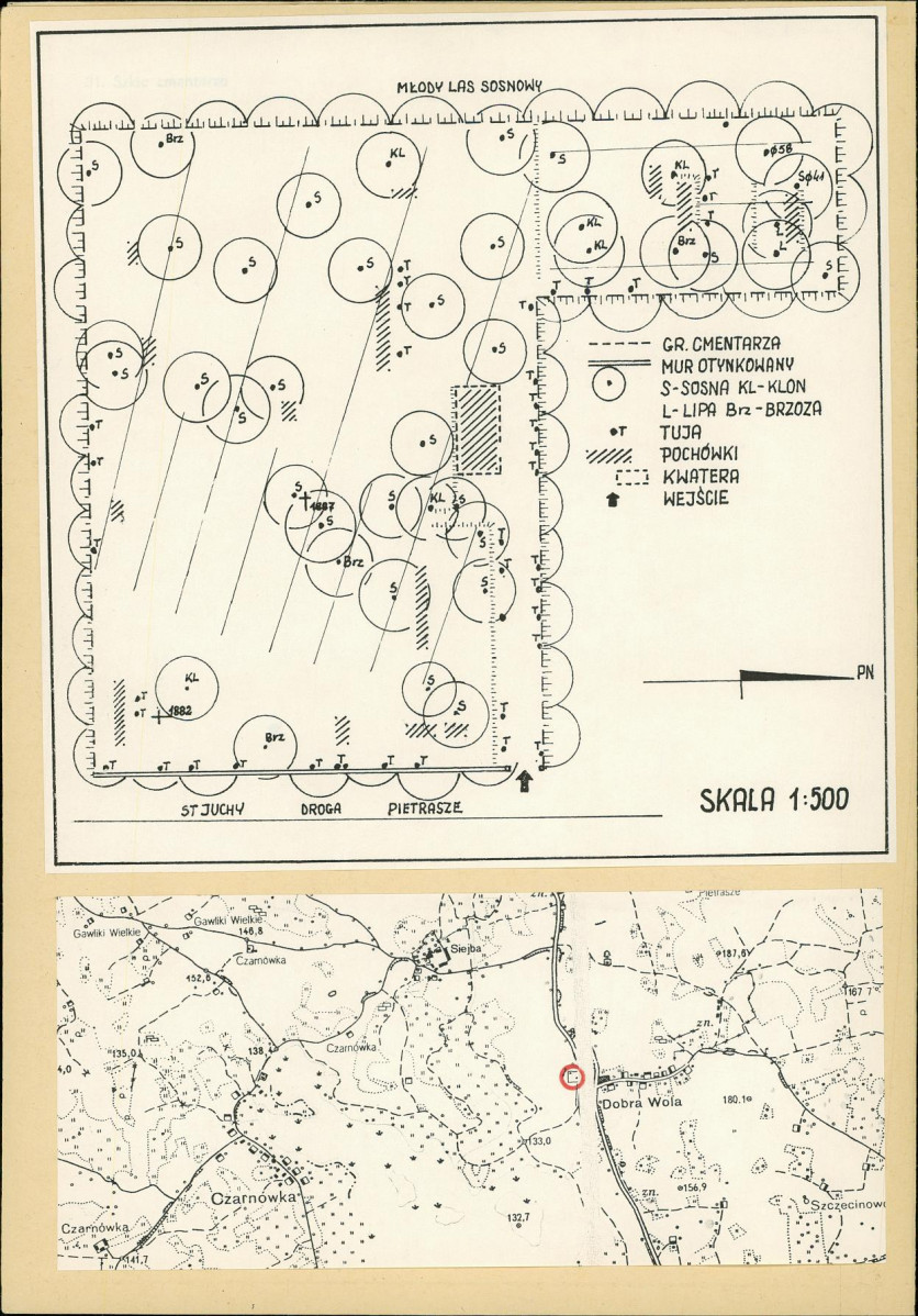 Karta cmentarza, skan nr 3