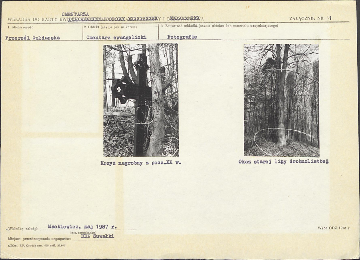 Karta cmentarza, skan nr 5
