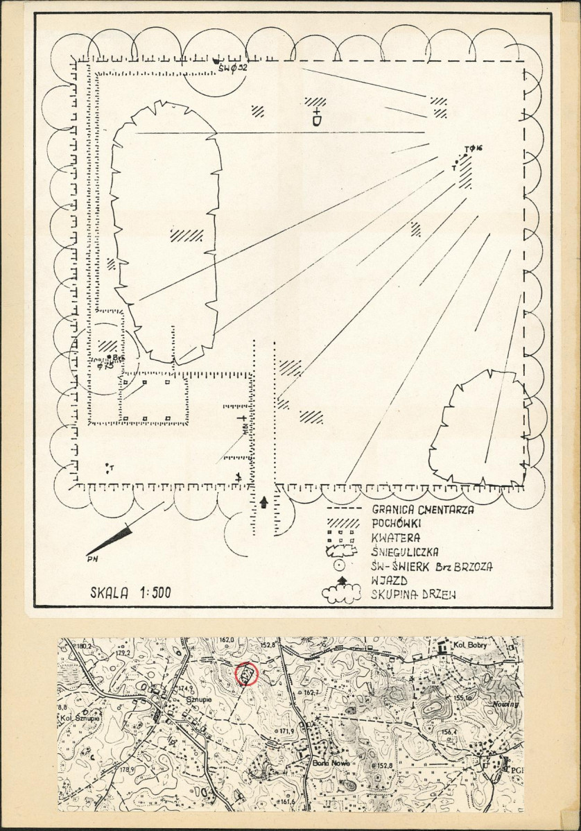 Karta cmentarza, skan nr 3