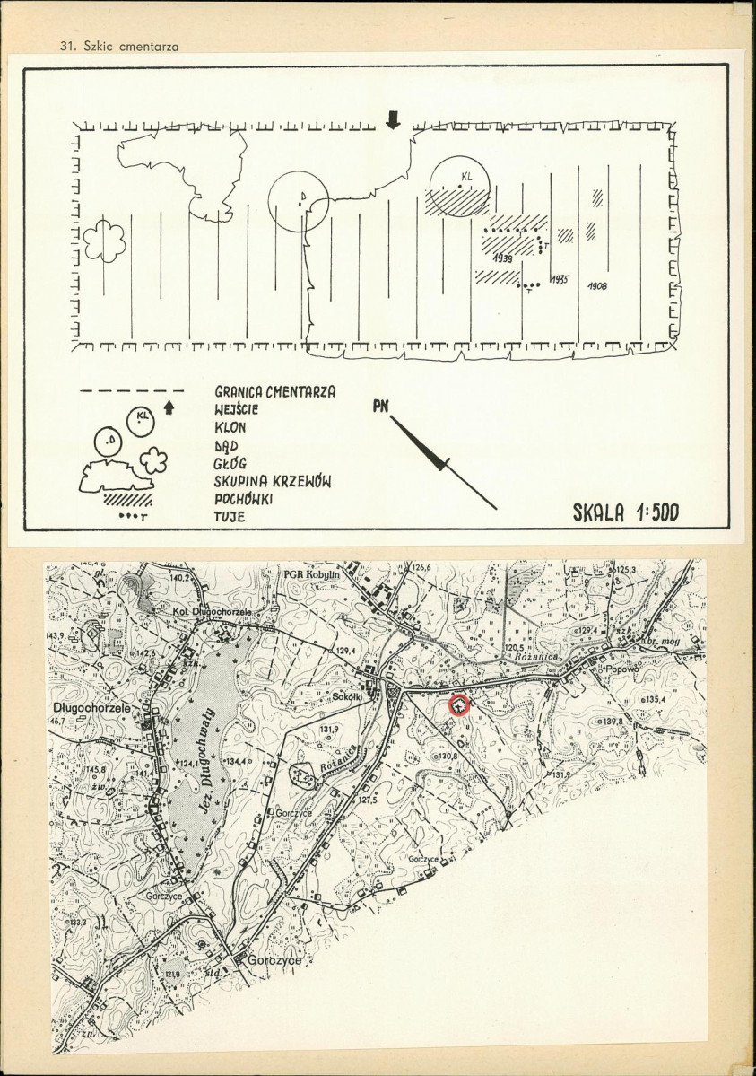 Karta cmentarza, skan nr 3