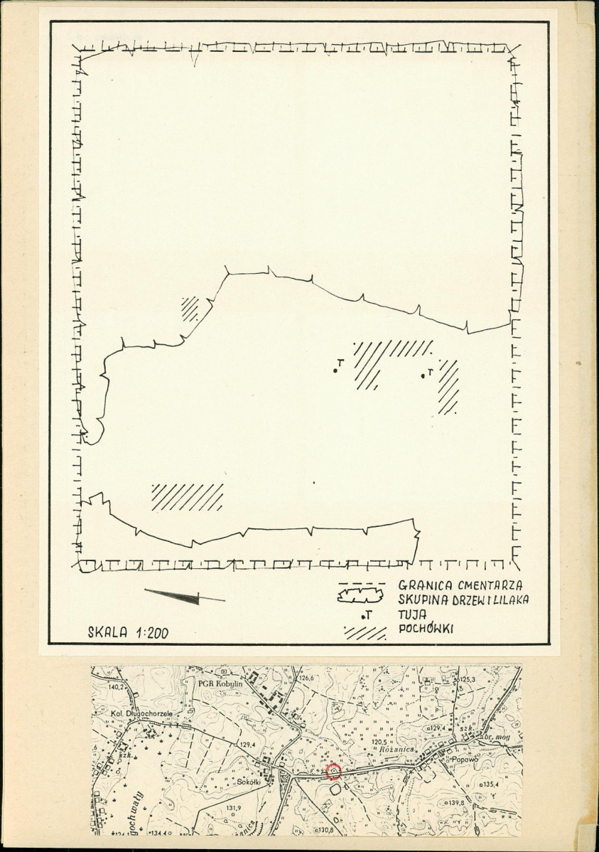 Karta cmentarza, skan nr 3