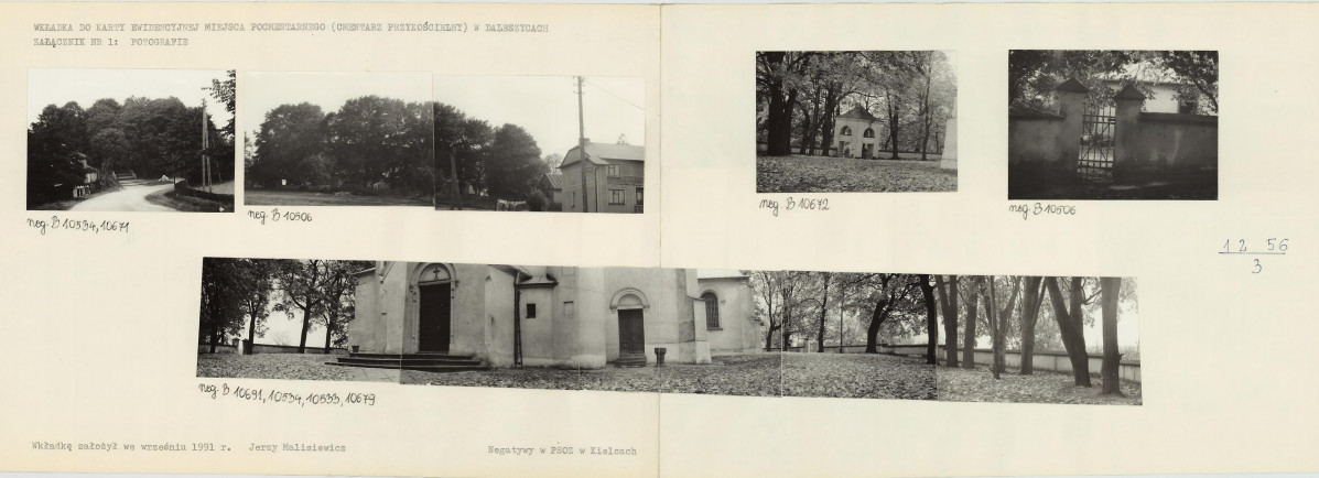 Karta cmentarza, skan nr 6