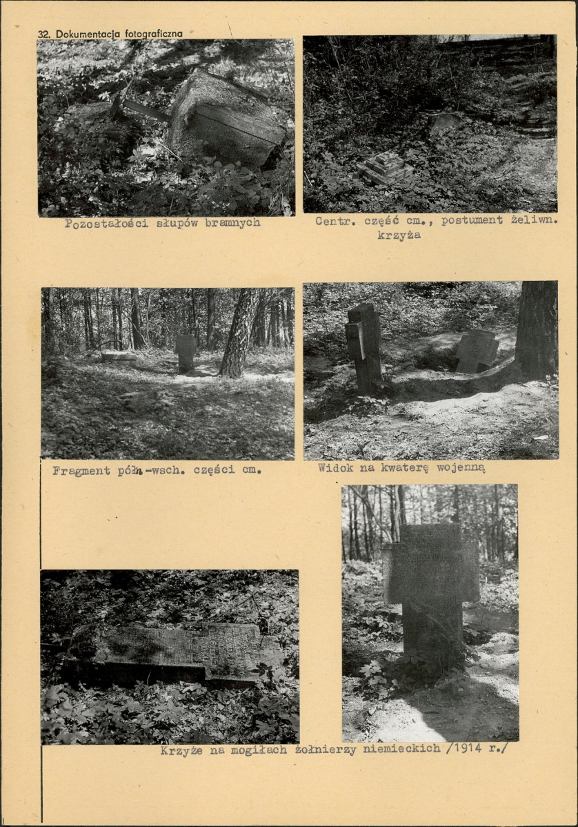 Karta cmentarza, skan nr 5