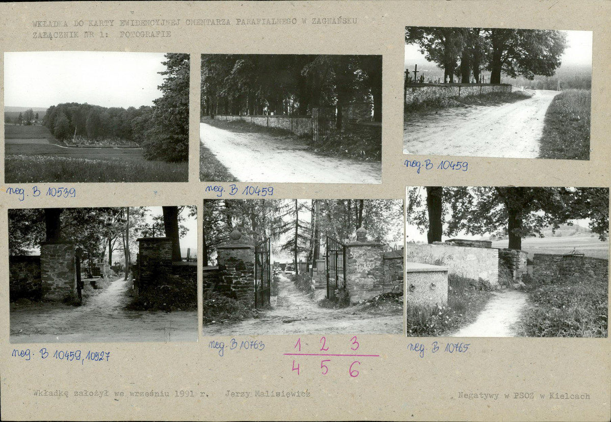 Karta cmentarza, skan nr 6