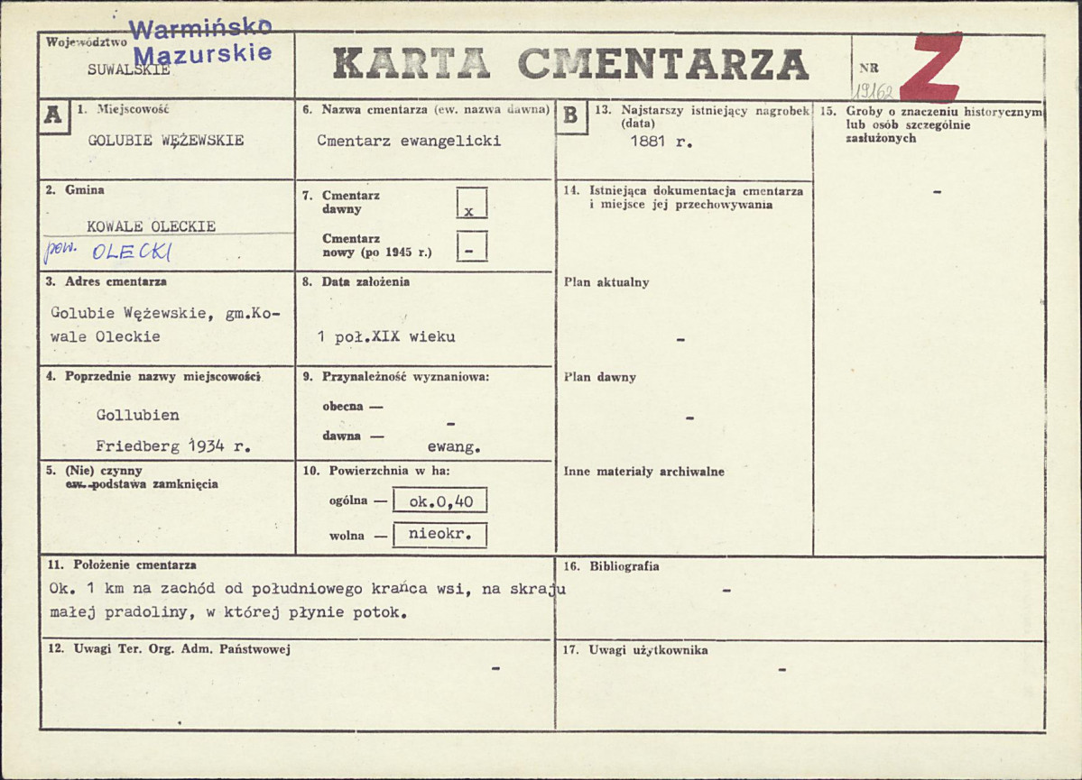 Karta cmentarza, skan nr 1