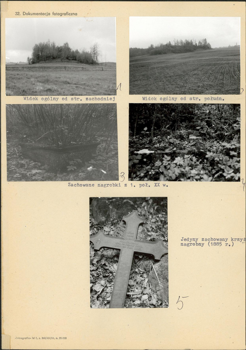 Karta cmentarza, skan nr 4