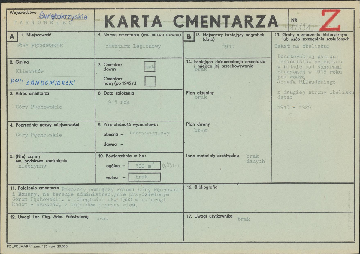 Karta cmentarza, skan nr 1