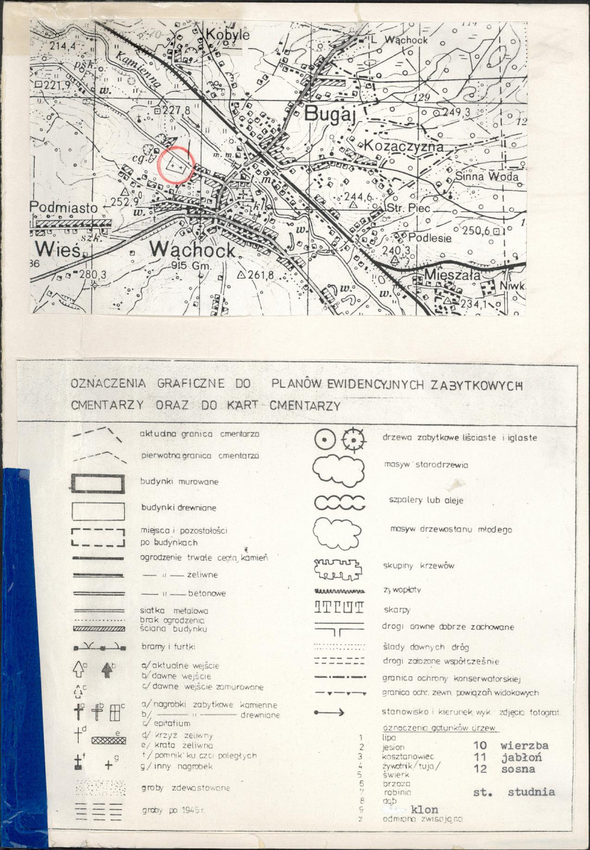 Karta cmentarza, skan nr 4