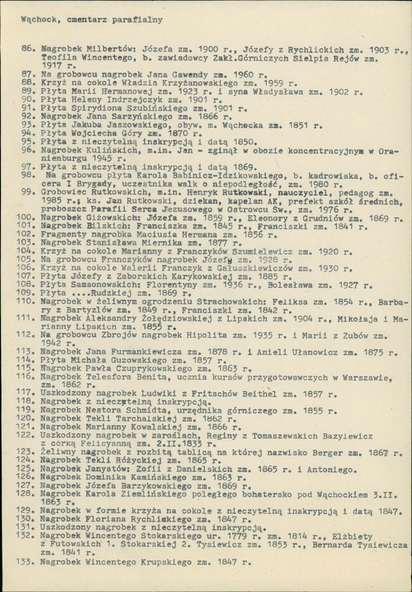 Karta cmentarza, skan nr 7