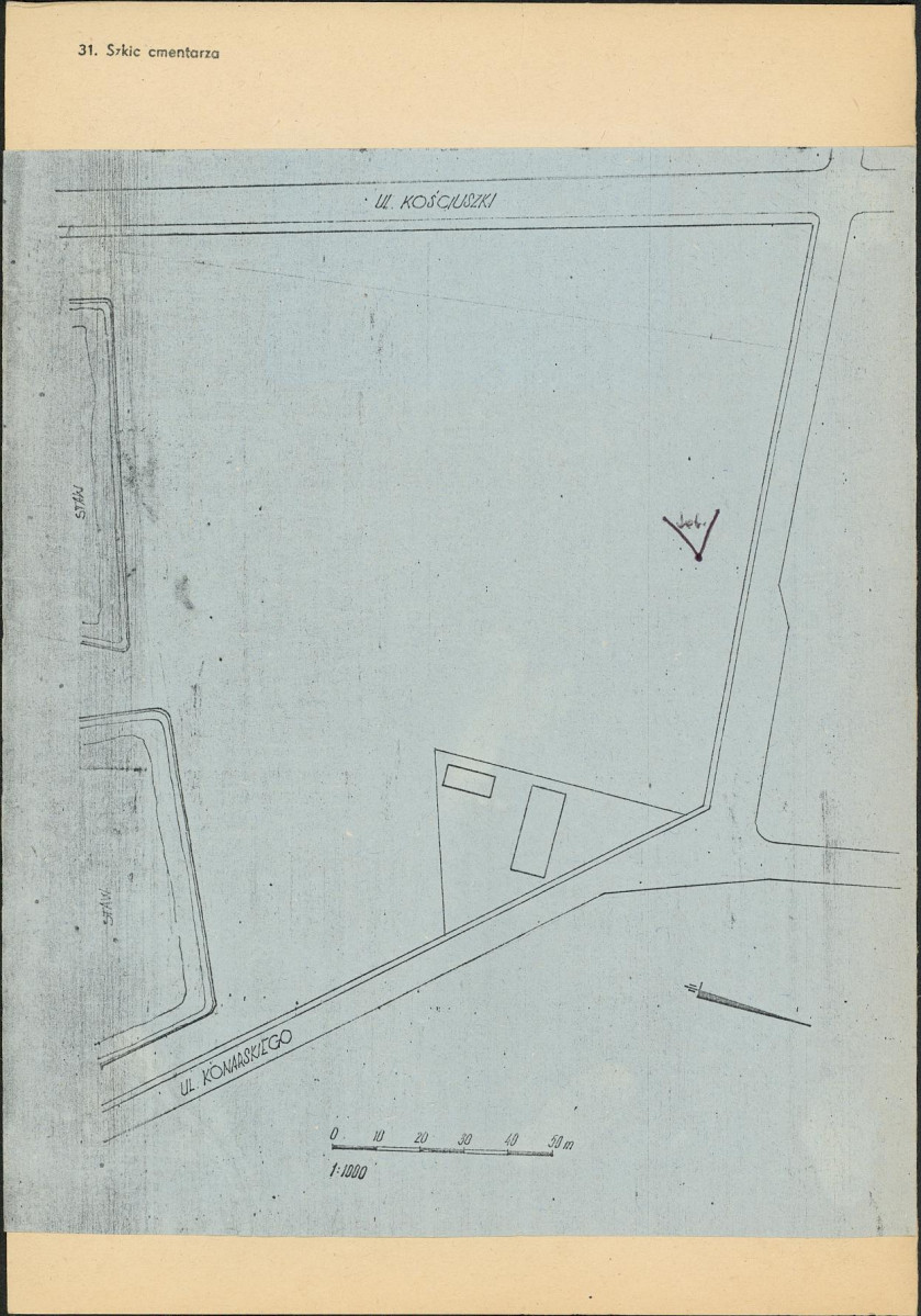 Karta cmentarza, skan nr 3
