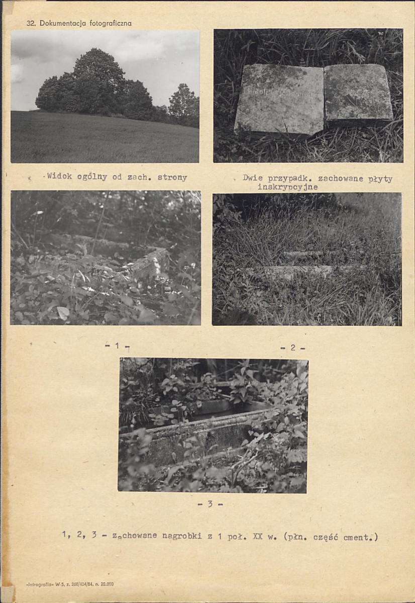 Karta cmentarza, skan nr 4