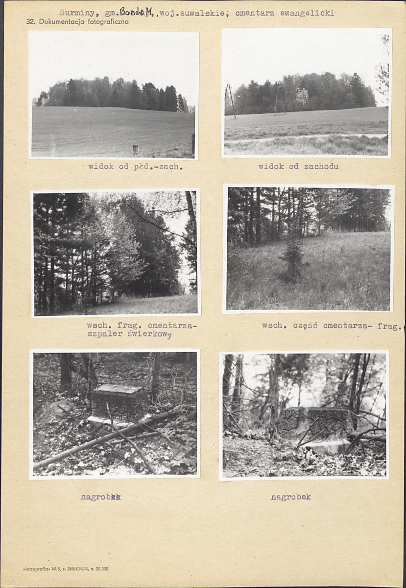 Karta cmentarza, skan nr 5