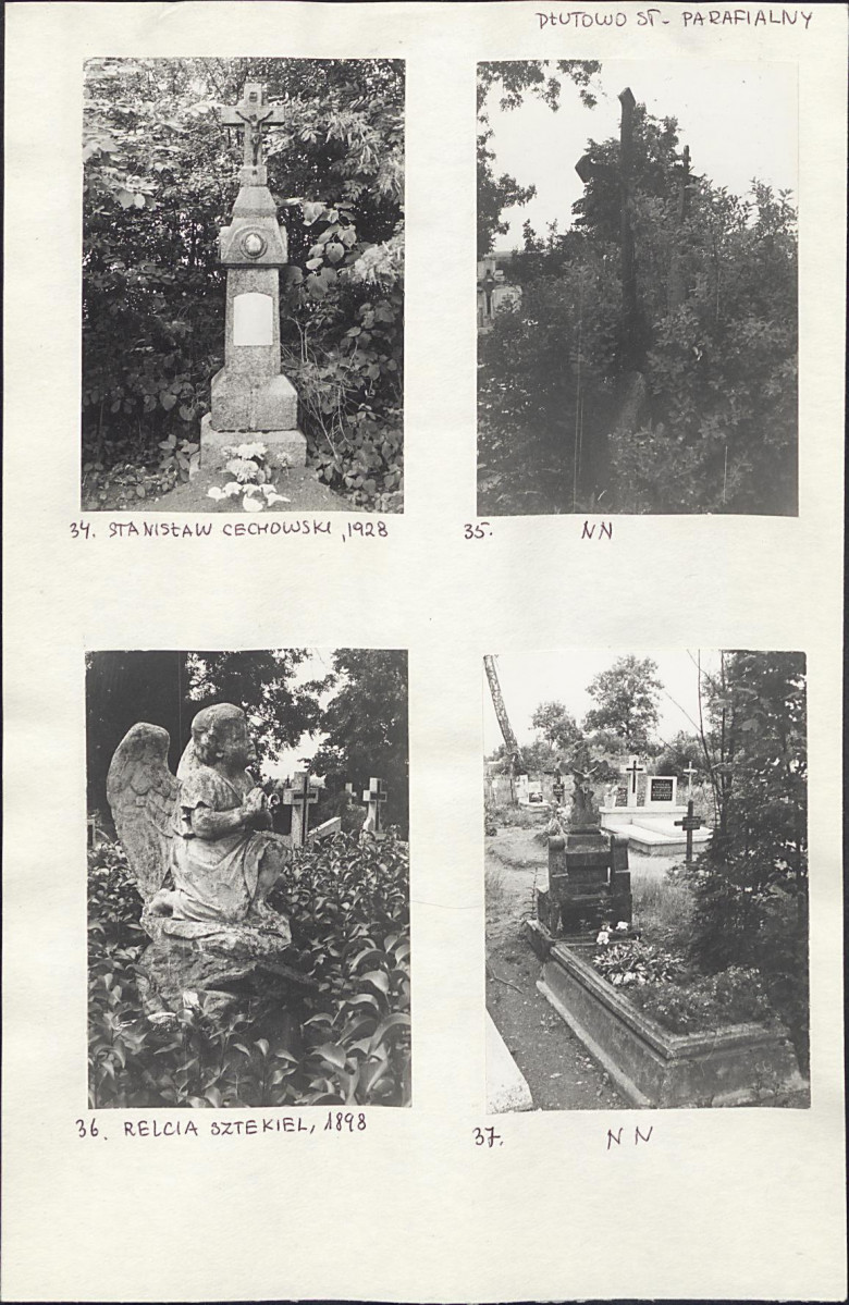 Karta cmentarza, skan nr 13