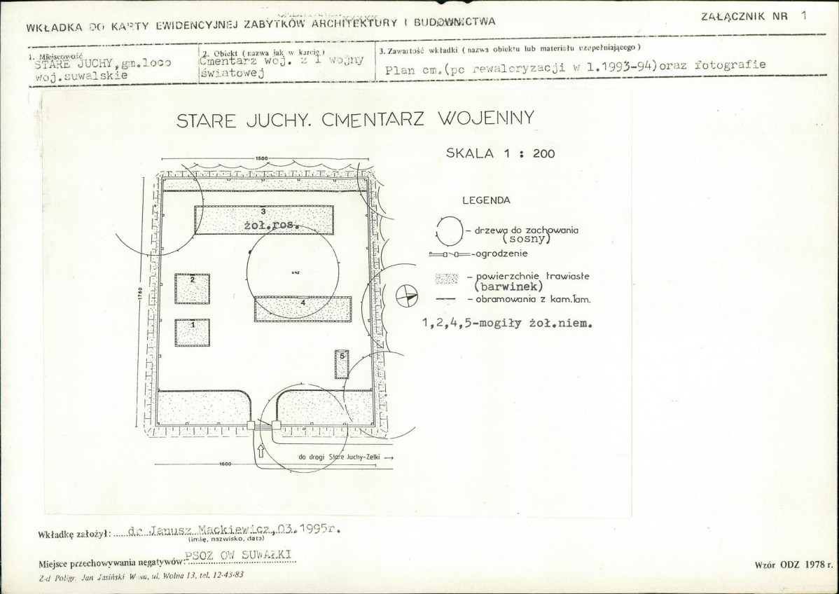 Karta cmentarza, skan nr 5