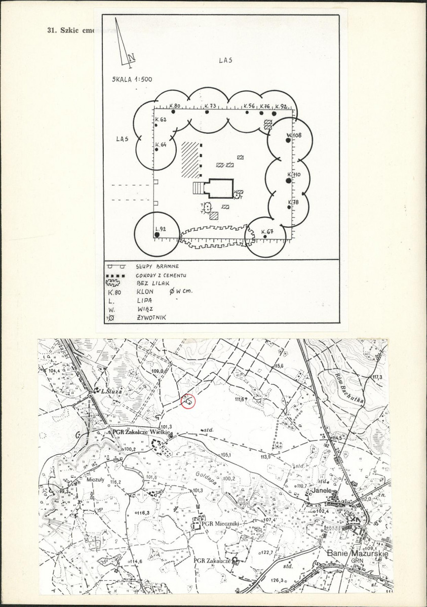 Karta cmentarza, skan nr 3