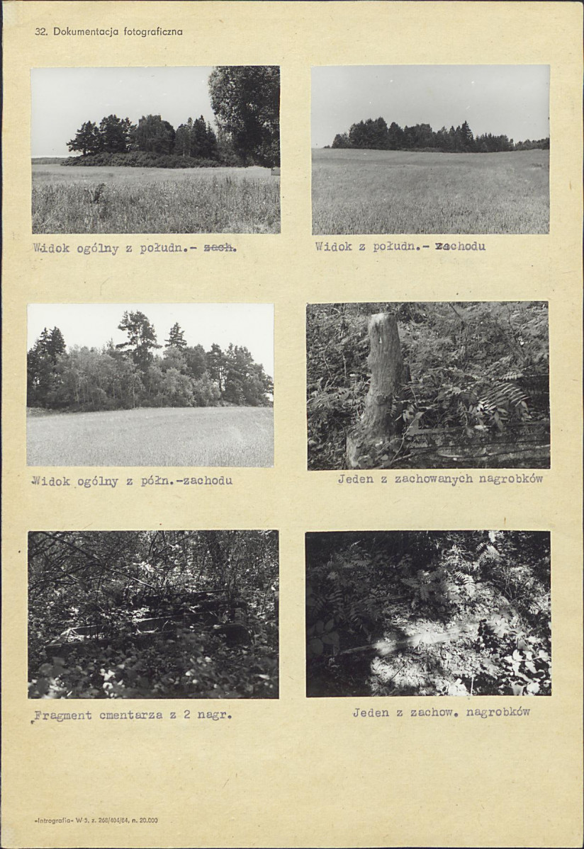 Karta cmentarza, skan nr 4