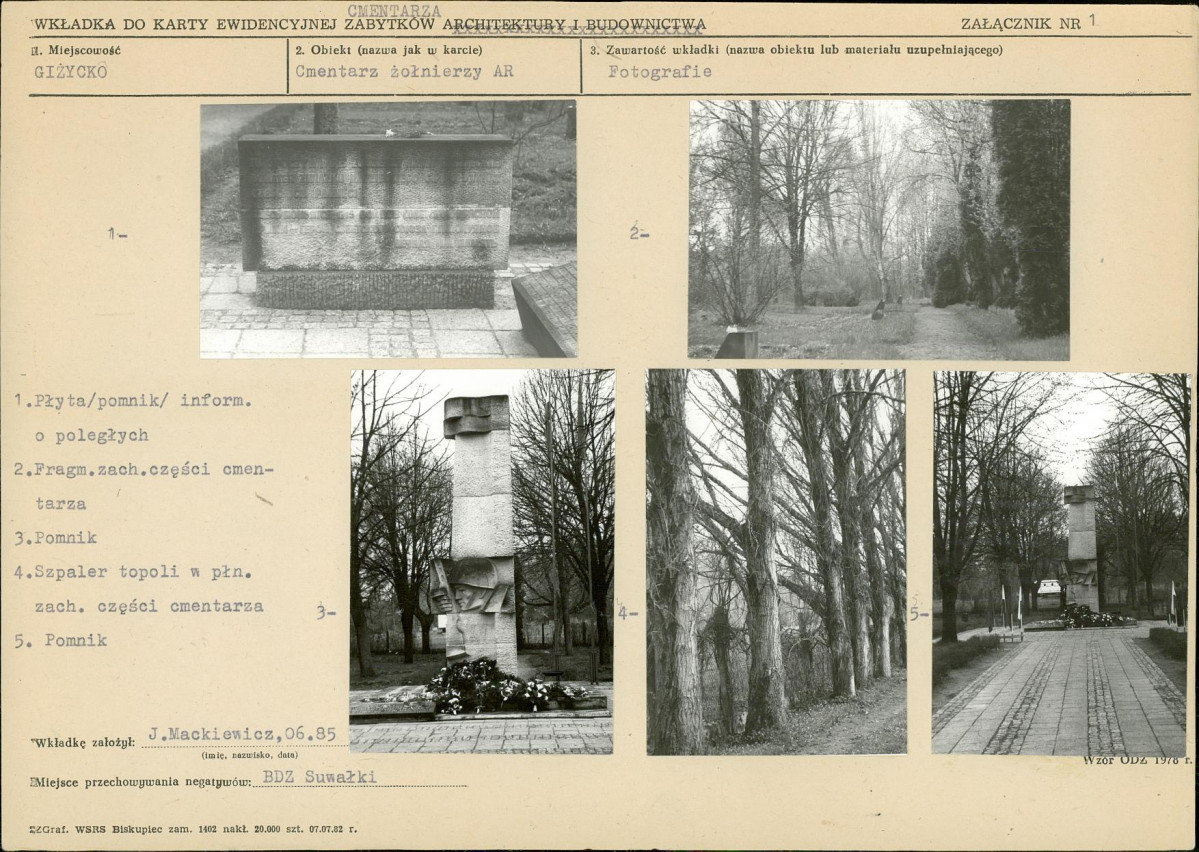 Karta cmentarza, skan nr 5