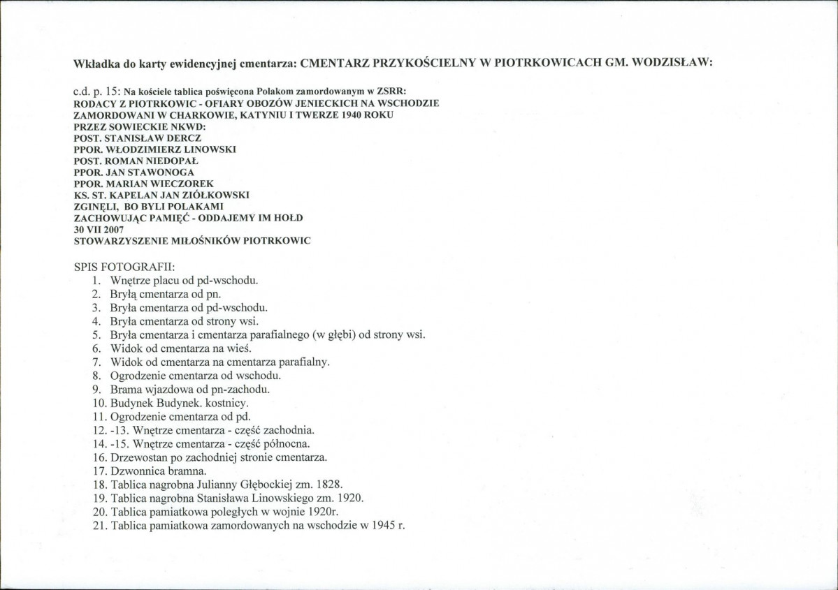 Karta cmentarza, skan nr 6