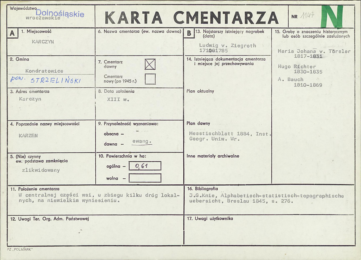 Karta cmentarza, skan nr 1