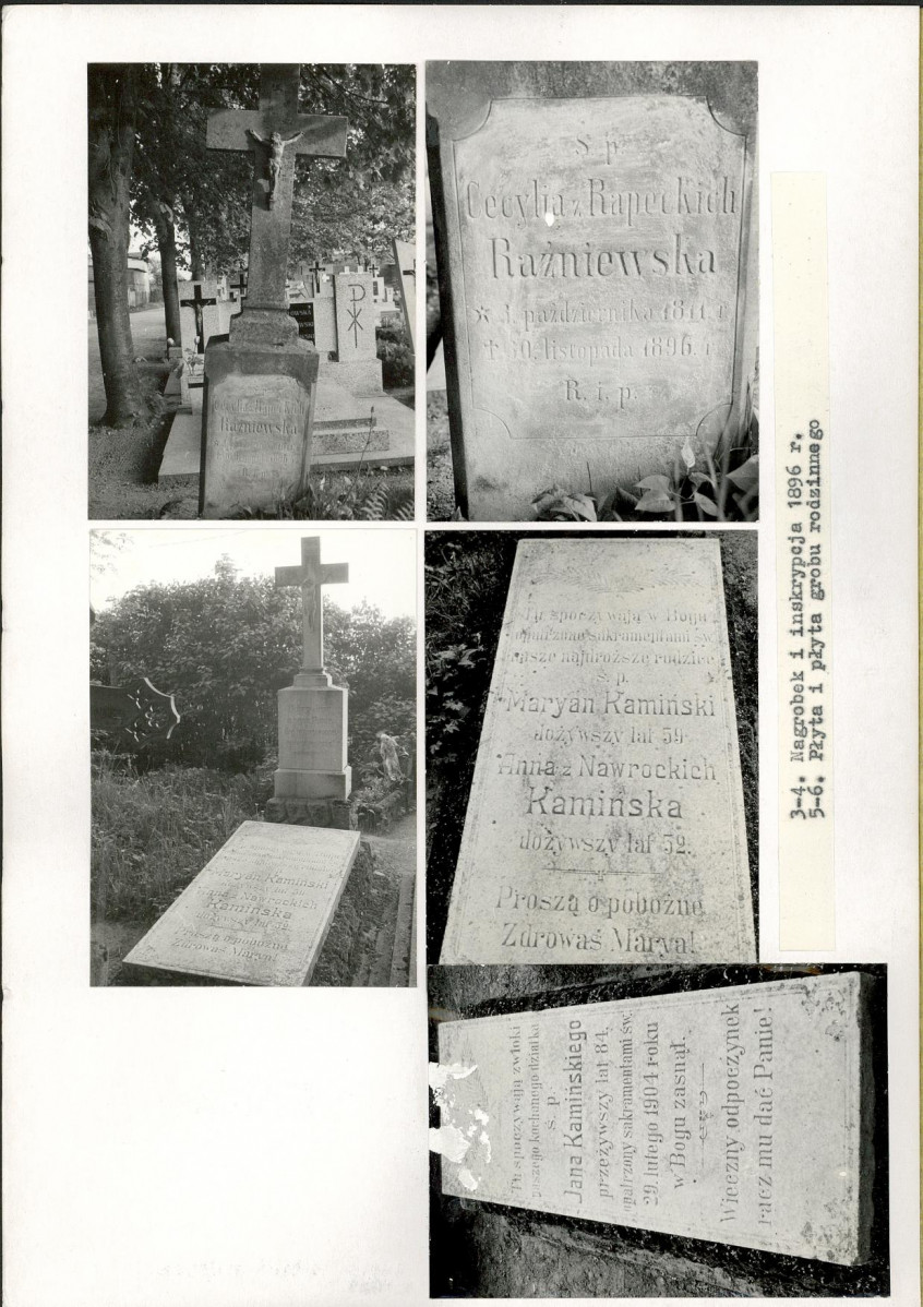 Karta cmentarza, skan nr 5