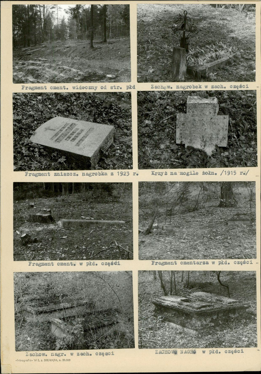 Karta cmentarza, skan nr 4