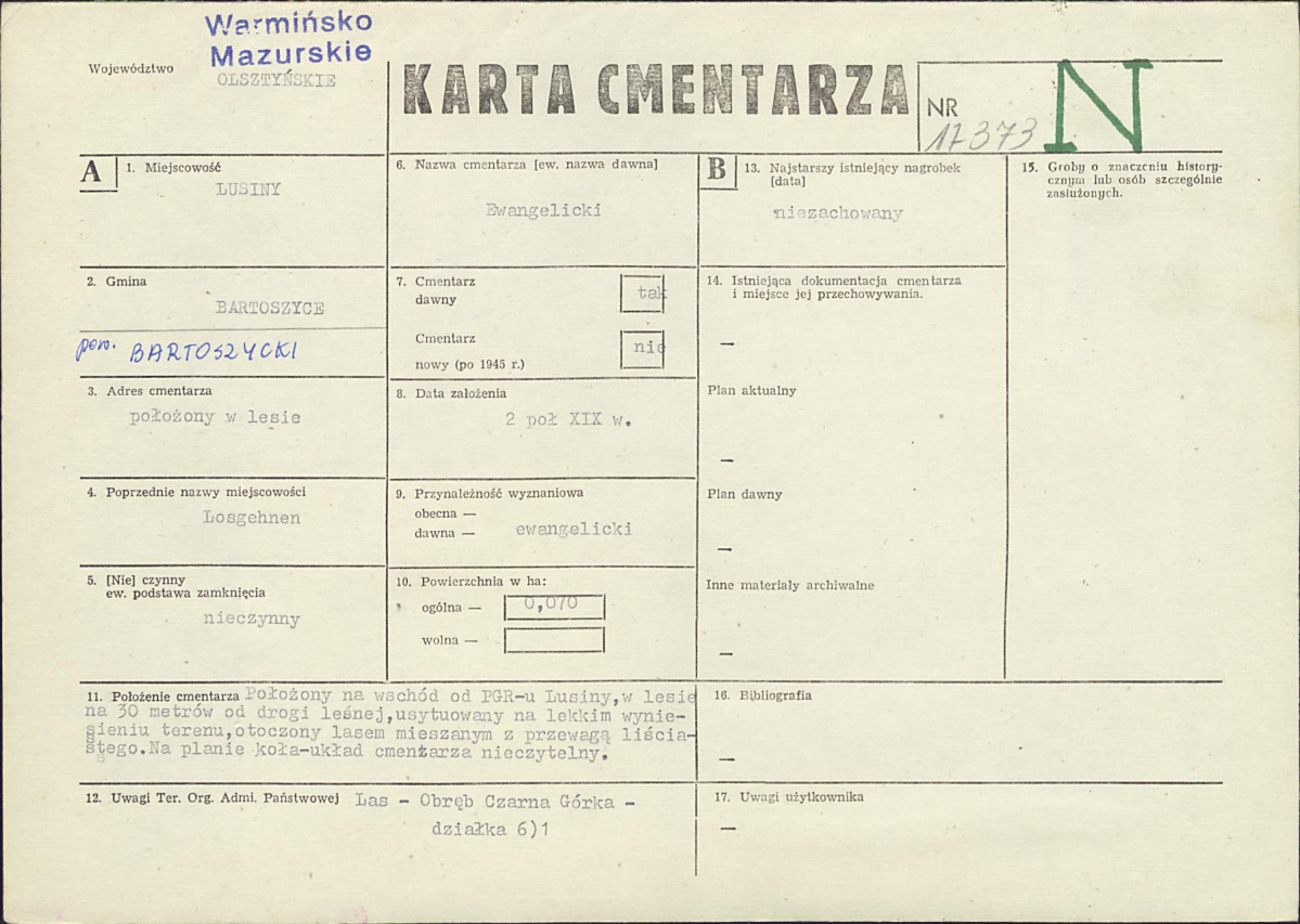 Karta cmentarza, skan nr 1