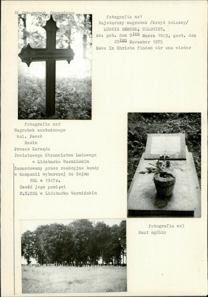 Karta cmentarza, skan nr 4
