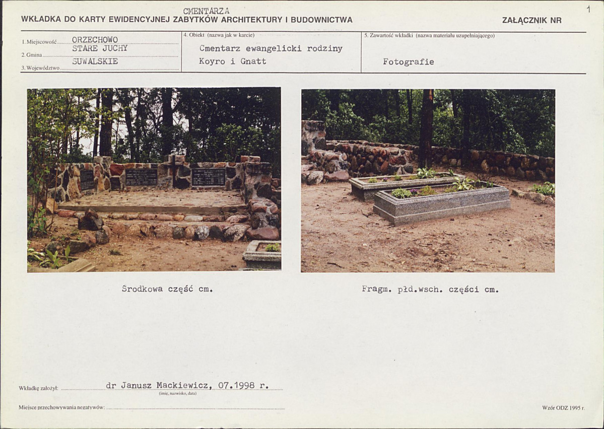 Karta cmentarza, skan nr 5