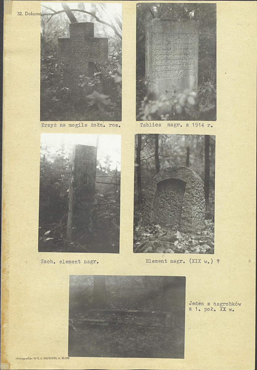 Karta cmentarza, skan nr 4