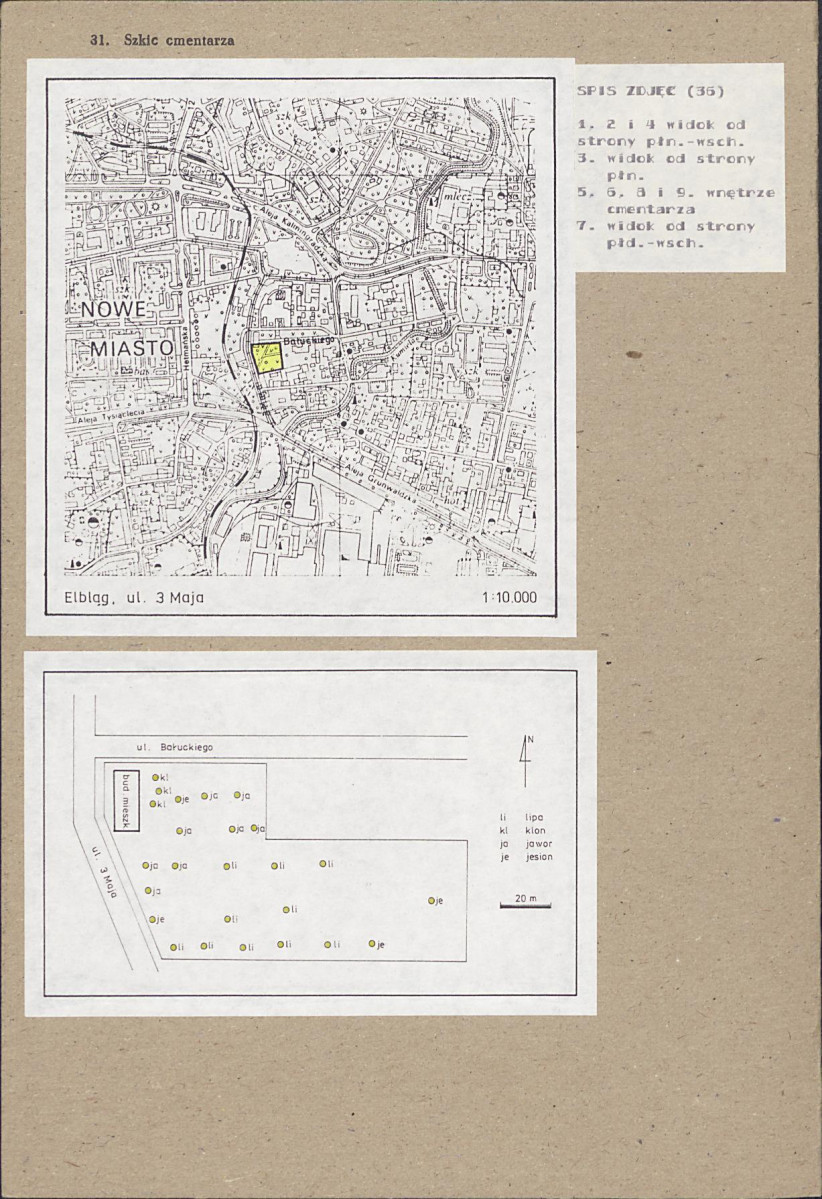 Karta cmentarza, skan nr 3
