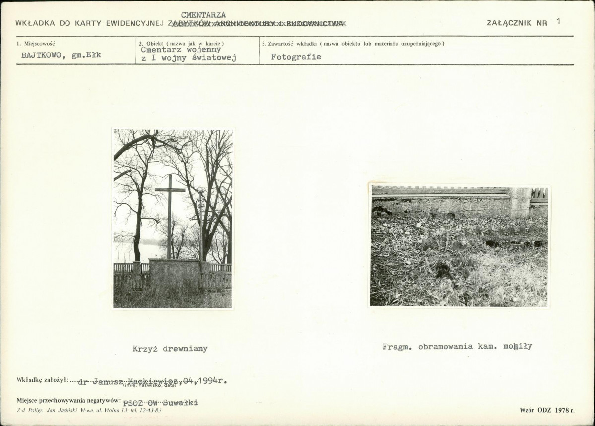 Karta cmentarza, skan nr 5