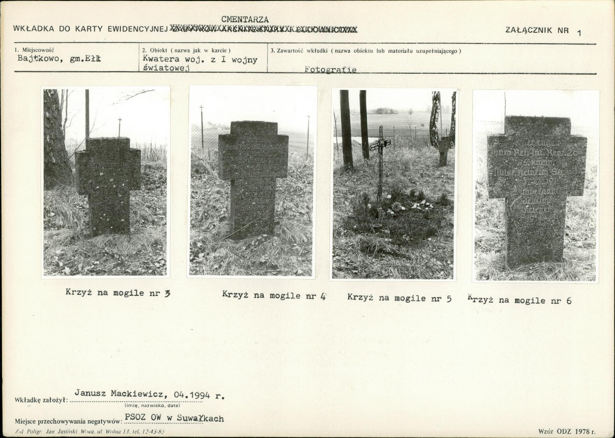 Karta cmentarza, skan nr 5