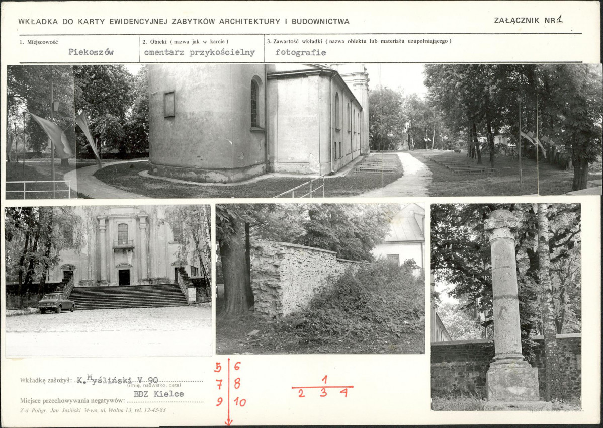 Karta cmentarza, skan nr 5