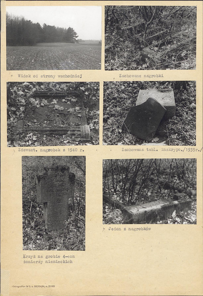 Karta cmentarza, skan nr 4