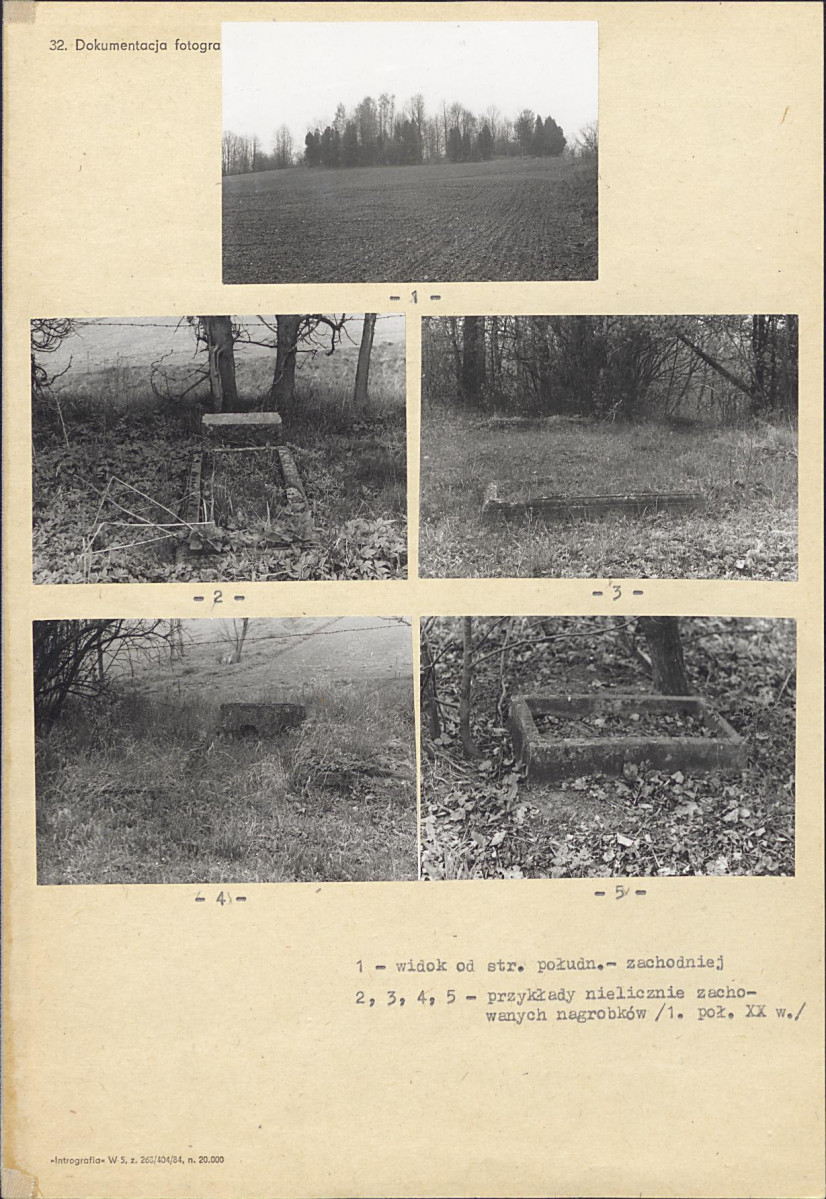 Karta cmentarza, skan nr 4