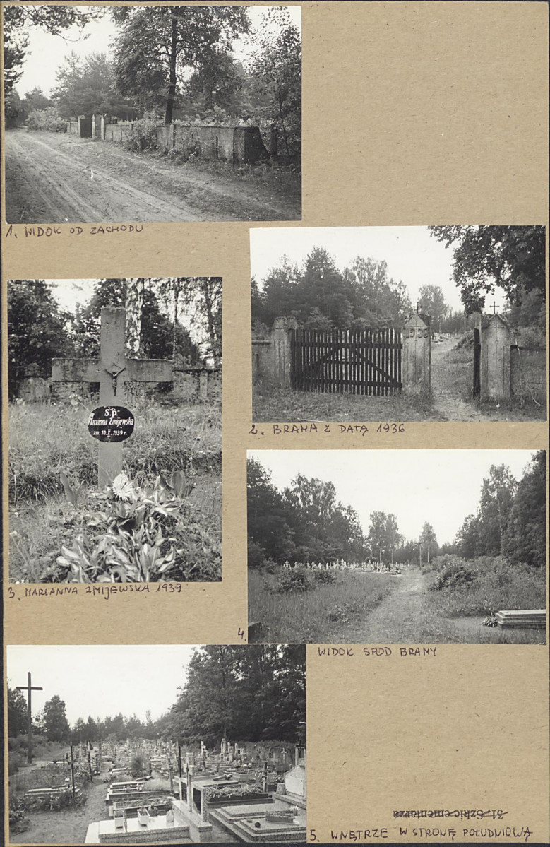 Karta cmentarza, skan nr 4