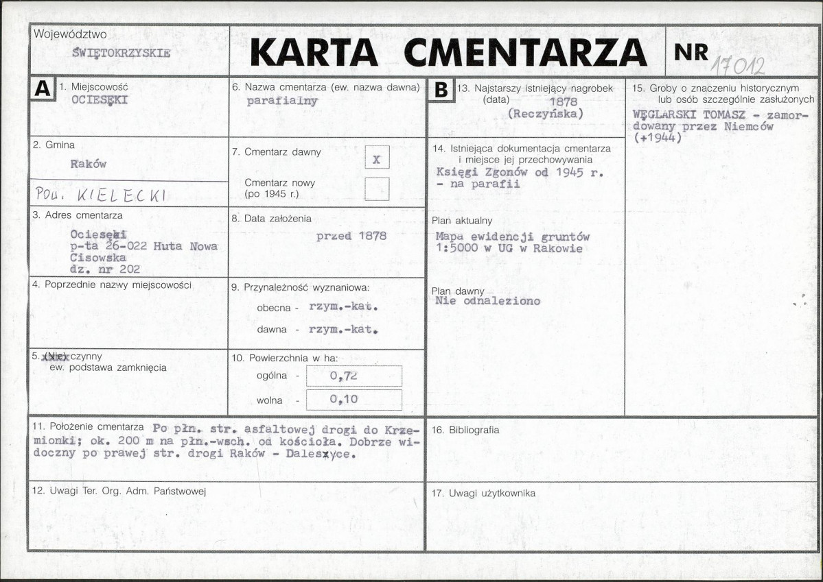 Karta cmentarza, skan nr 1