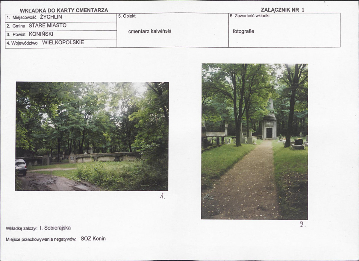 Karta cmentarza, skan nr 5