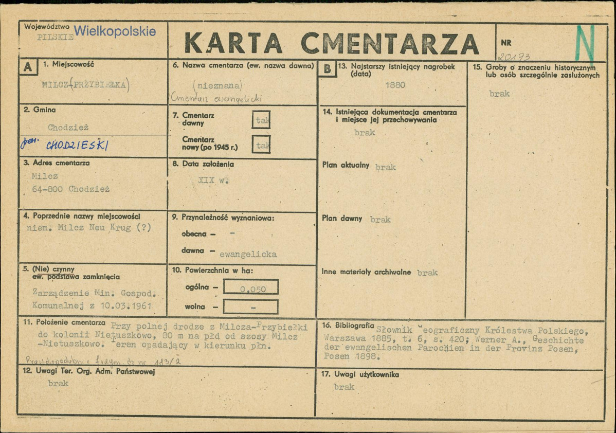 Karta cmentarza, skan nr 1