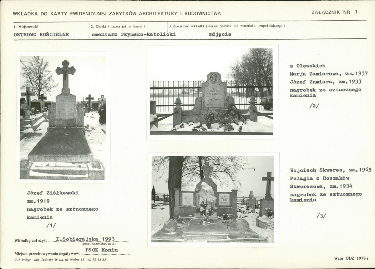 Karta cmentarza, skan nr 5