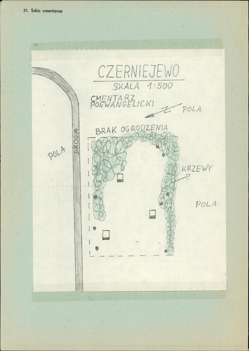 Karta cmentarza, skan nr 3
