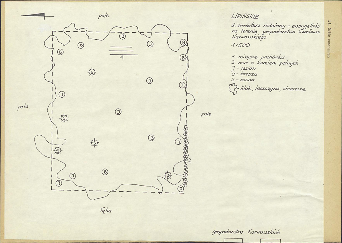 Karta cmentarza, skan nr 3