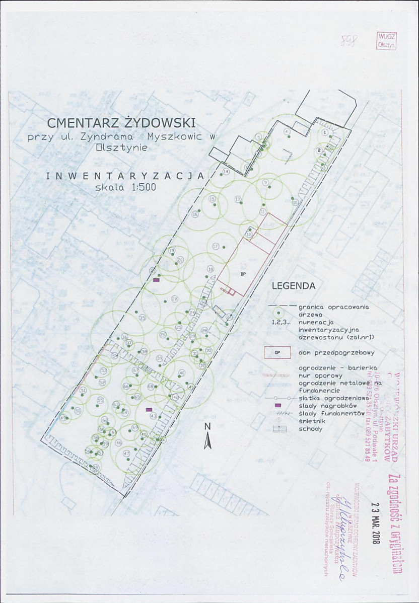Karta cmentarza, skan nr 9