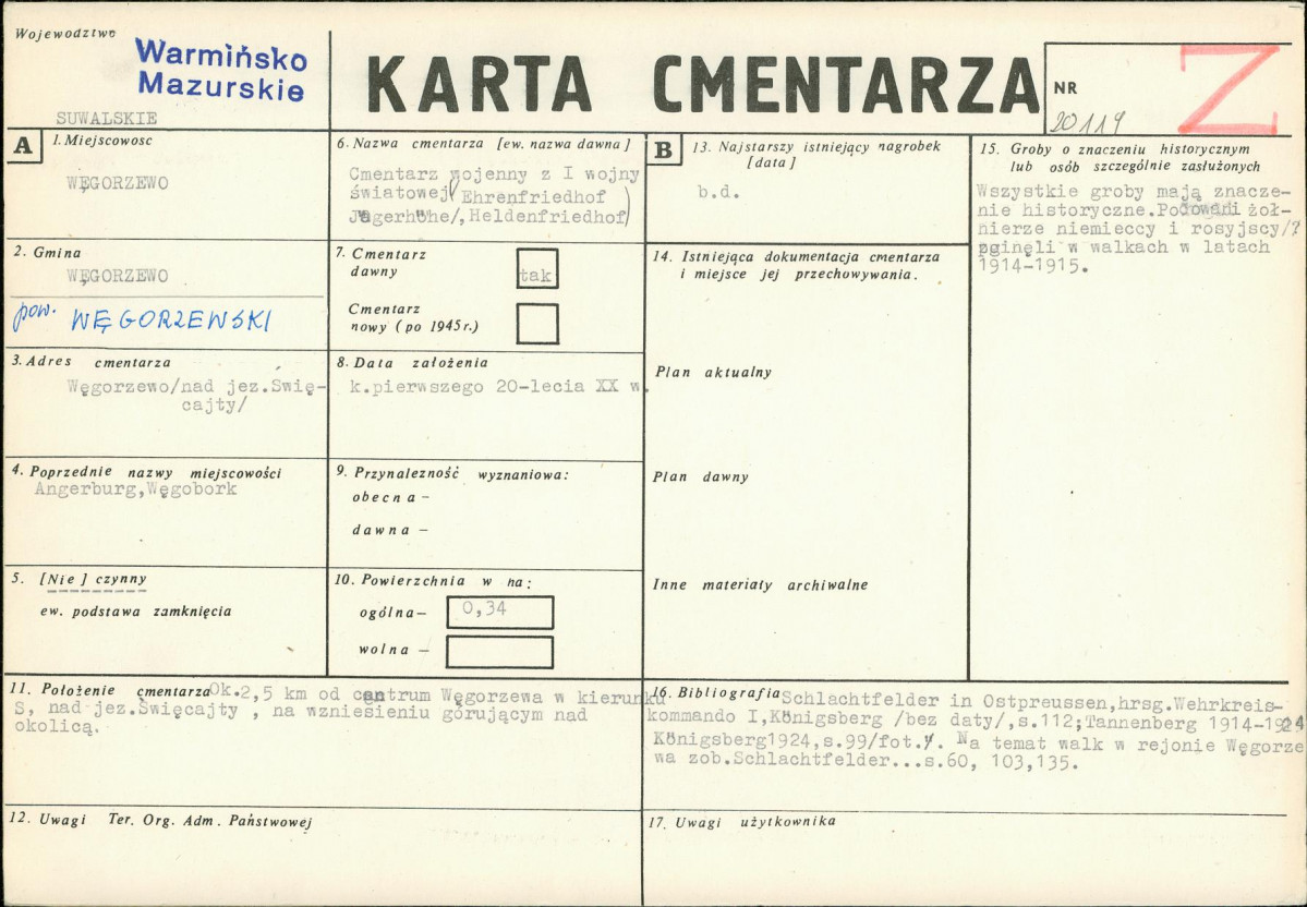 Karta cmentarza, skan nr 1