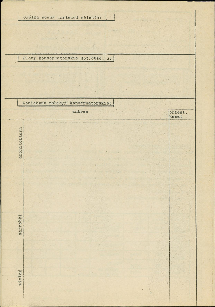 Karta cmentarza, skan nr 6
