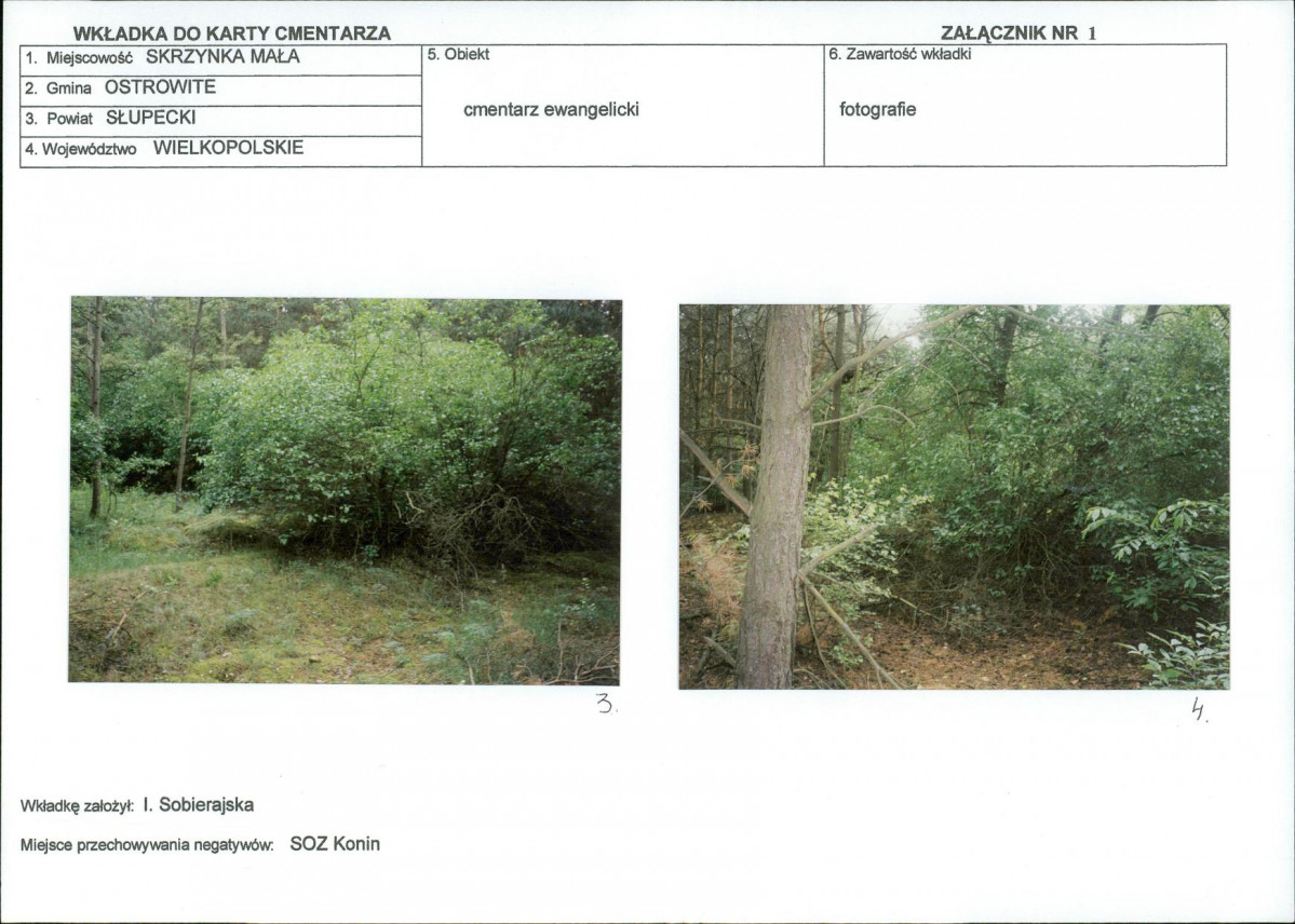 Karta cmentarza, skan nr 5
