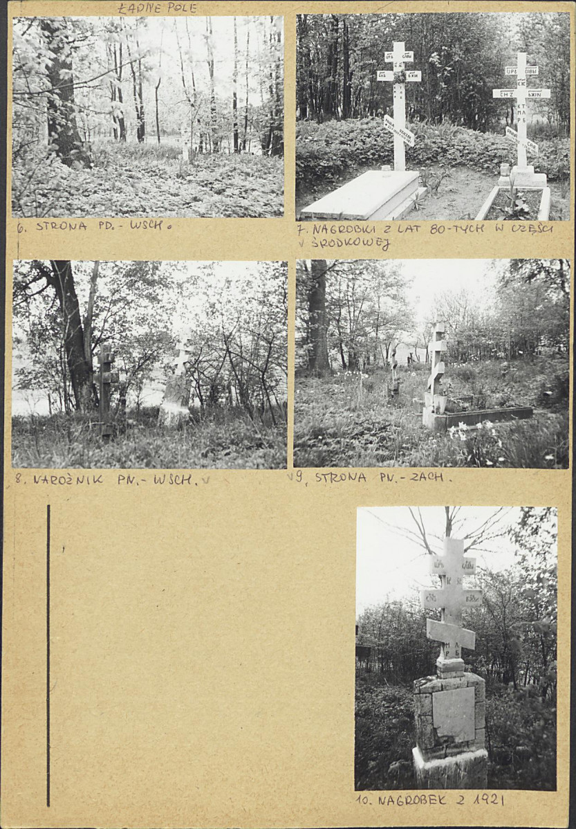 Karta cmentarza, skan nr 5
