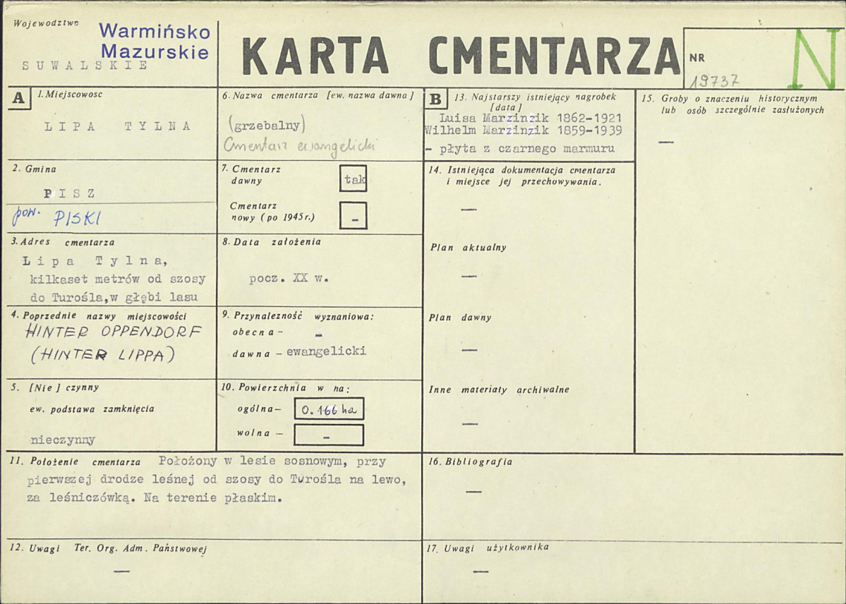 Karta cmentarza, skan nr 1